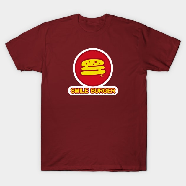 Smile Burger T-Shirt by YakuzaFan